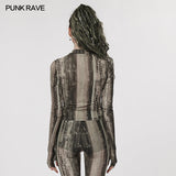 Das postapokalyptische Techwear Tight Mesh T-Shirt