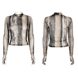 Das postapokalyptische Techwear Tight Mesh T-Shirt