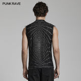 Cyber printed vest