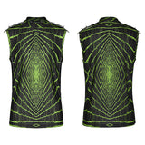 Cyber printed vest