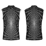 Cyber printed vest