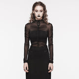 Gothic-Skelett-T-Shirt