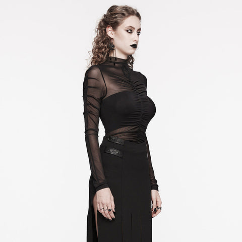 Gothic-Skelett-T-Shirt