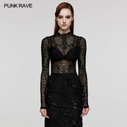 Gothic-Mystery-Mesh-T-Shirt