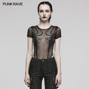 PUNK Sexy Mesh-Body