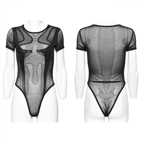 PUNK Sexy Mesh-Body