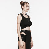 Wasteland – Kurzes Kapuzentop
