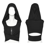 Wasteland – Kurzes Kapuzentop