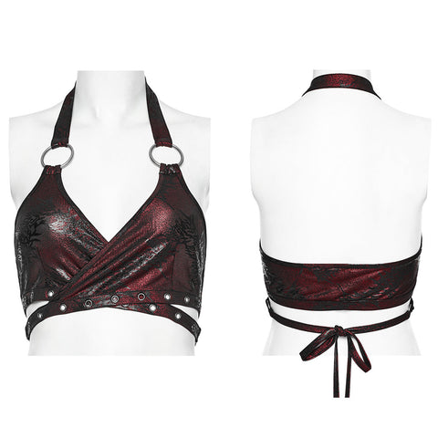2024 Punk Sexy Neckholder-Top