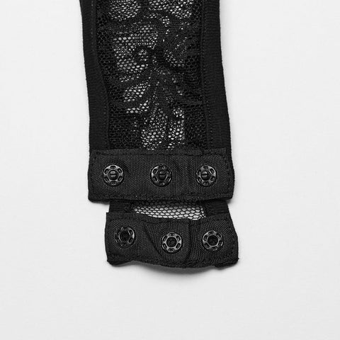 Punk-Spinnennetz-Body für den Alltag