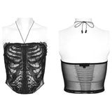 Gothic-Skelett-Camisole