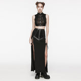 Punk-Crop-Top zum Binden