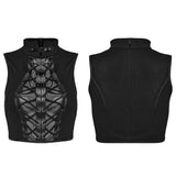 Punk-Crop-Top zum Binden