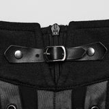 Punk-Crop-Top zum Binden