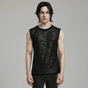 GOTH Daily Tattered Tank Top
