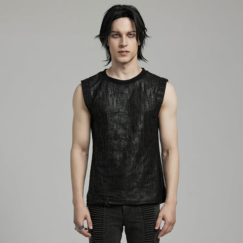 GOTH Daily Tattered Tank Top