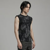 GOTH Daily Tattered Tank Top