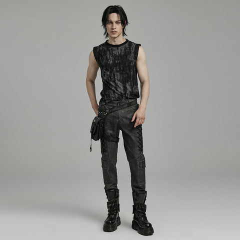 GOTH Daily Tattered Tank Top