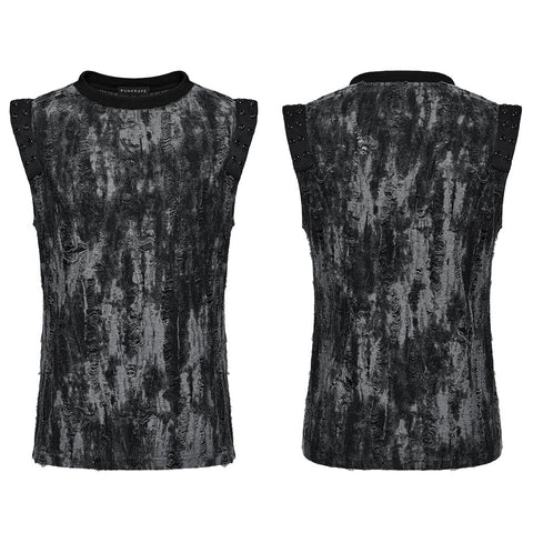 GOTH Daily Tattered Tank Top