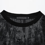GOTH Daily Tattered Tank Top
