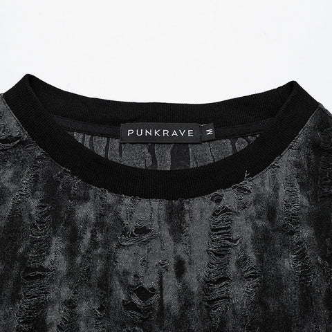 GOTH Daily Tattered Tank Top