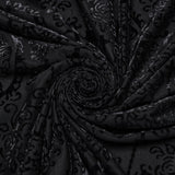 Gothic T-Shirt mit hohem Kragen