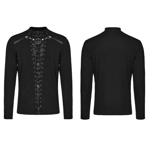 PUNK Hübsches Langarm-T-Shirt