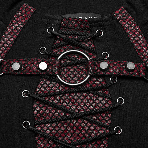 PUNK Hübsches Langarm-T-Shirt