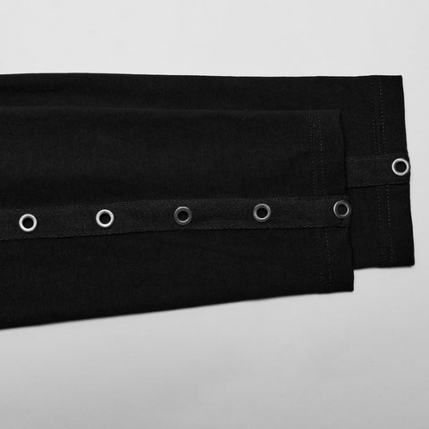 PUNK T-Shirt mit hohem Kragen