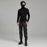 PUNK T-Shirt mit hohem Kragen