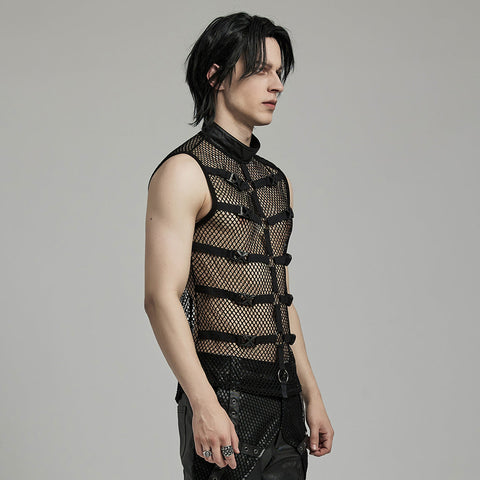 PUNK Personalisiertes Mesh-Tanktop