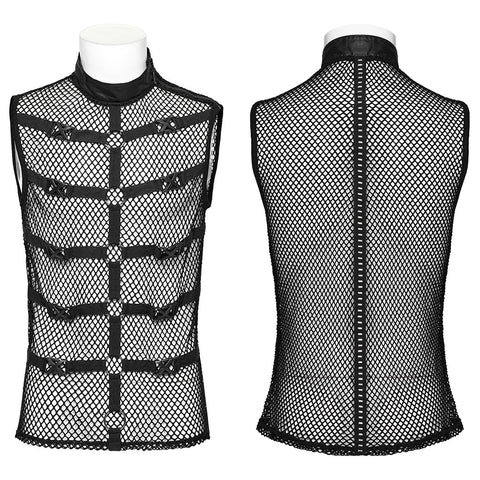 PUNK Personalisiertes Mesh-Tanktop