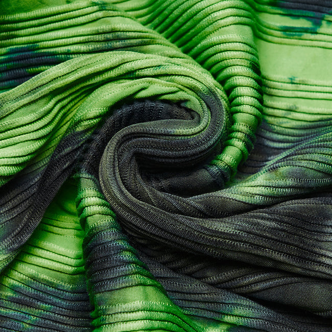 Cyber Tie-Dye Visual Weste