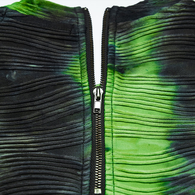 Cyber Tie-Dye Visual Weste