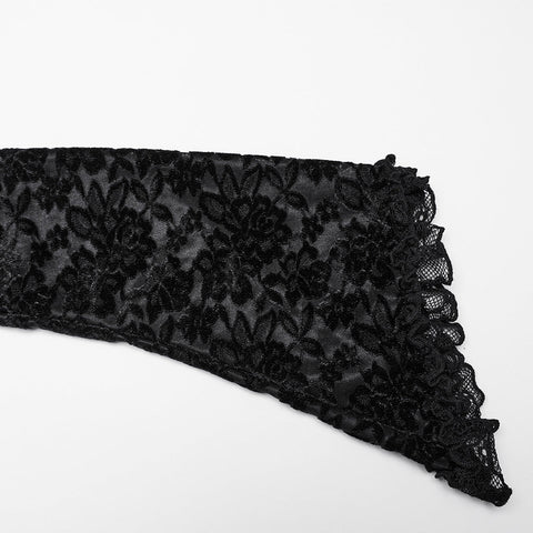 Wunderschönes Gothic-T-Shirt mit V-Ausschnitt