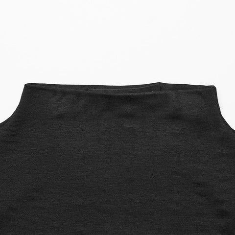 Punk-minimalistisches Langarm-T-Shirt