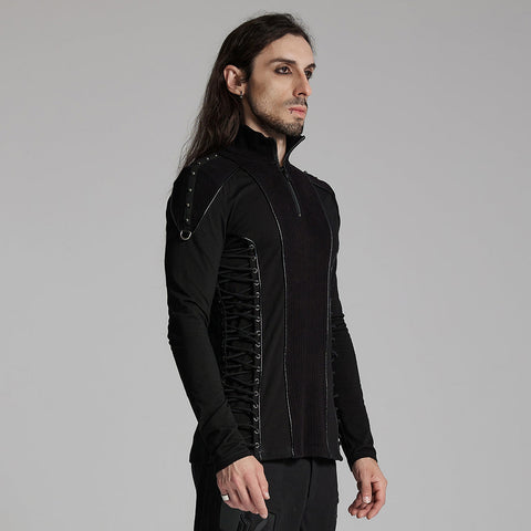 Cyberpunk Stehkragen personalisiertes T-Shirt