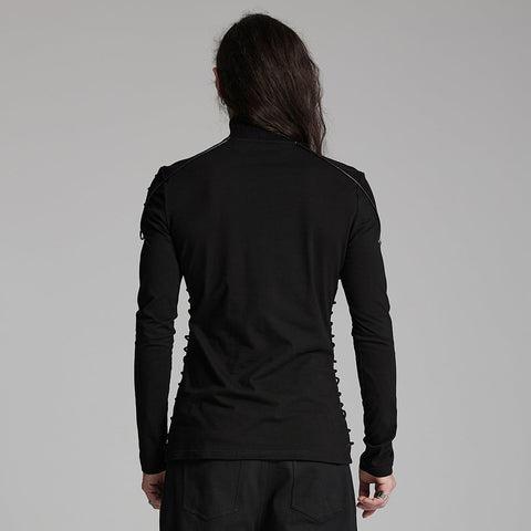 Cyberpunk Stehkragen personalisiertes T-Shirt