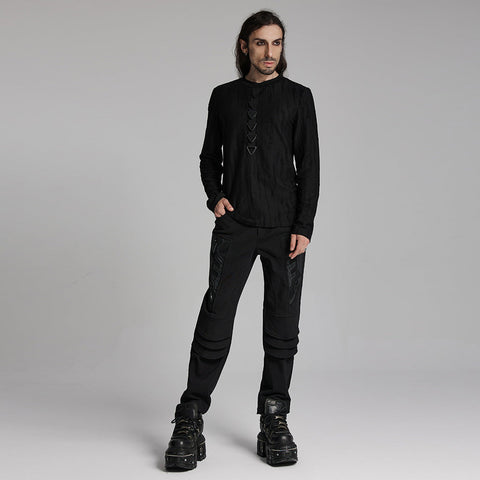 Minimalistisches Punk-Street-T-Shirt