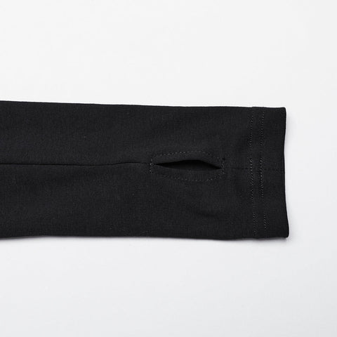 T-Shirt mit Punk-Kordelzugstruktur