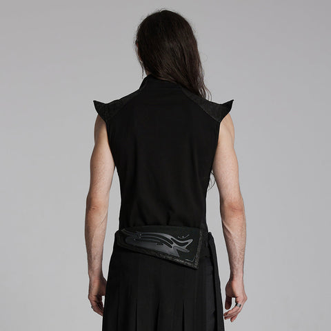 Ärmelloses Cyberpunk-T-Shirt
