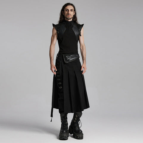 Ärmelloses Cyberpunk-T-Shirt