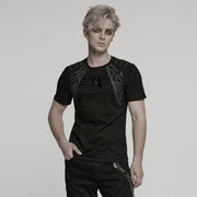 Cyber Punk Strick-T-Shirt