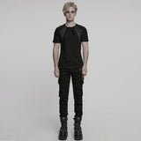 Cyber Punk Strick-T-Shirt