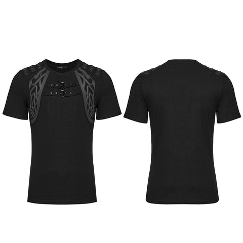 Cyber Punk Strick-T-Shirt