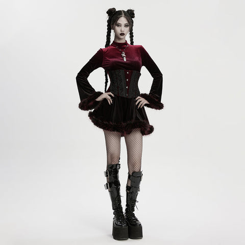 Halskette aus gewebten Naturkristallen