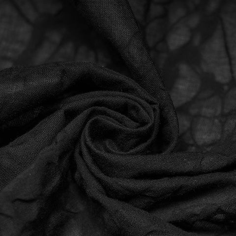 Zarte Bluse mit Gothic-Textur