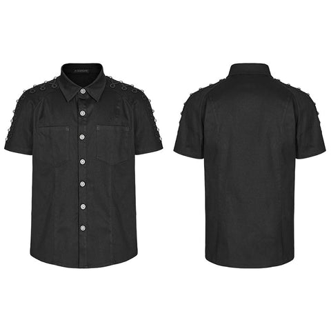 Punk Man Kurzarmhemd