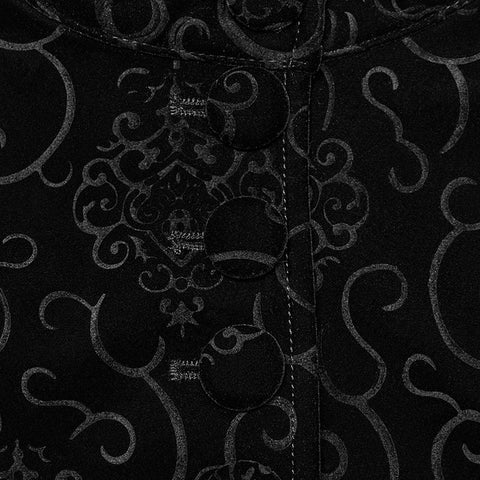 Gotischer Samtblüten-Bolero