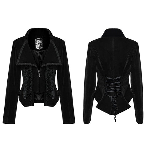 Gothic Fake zweiteilige Jacke